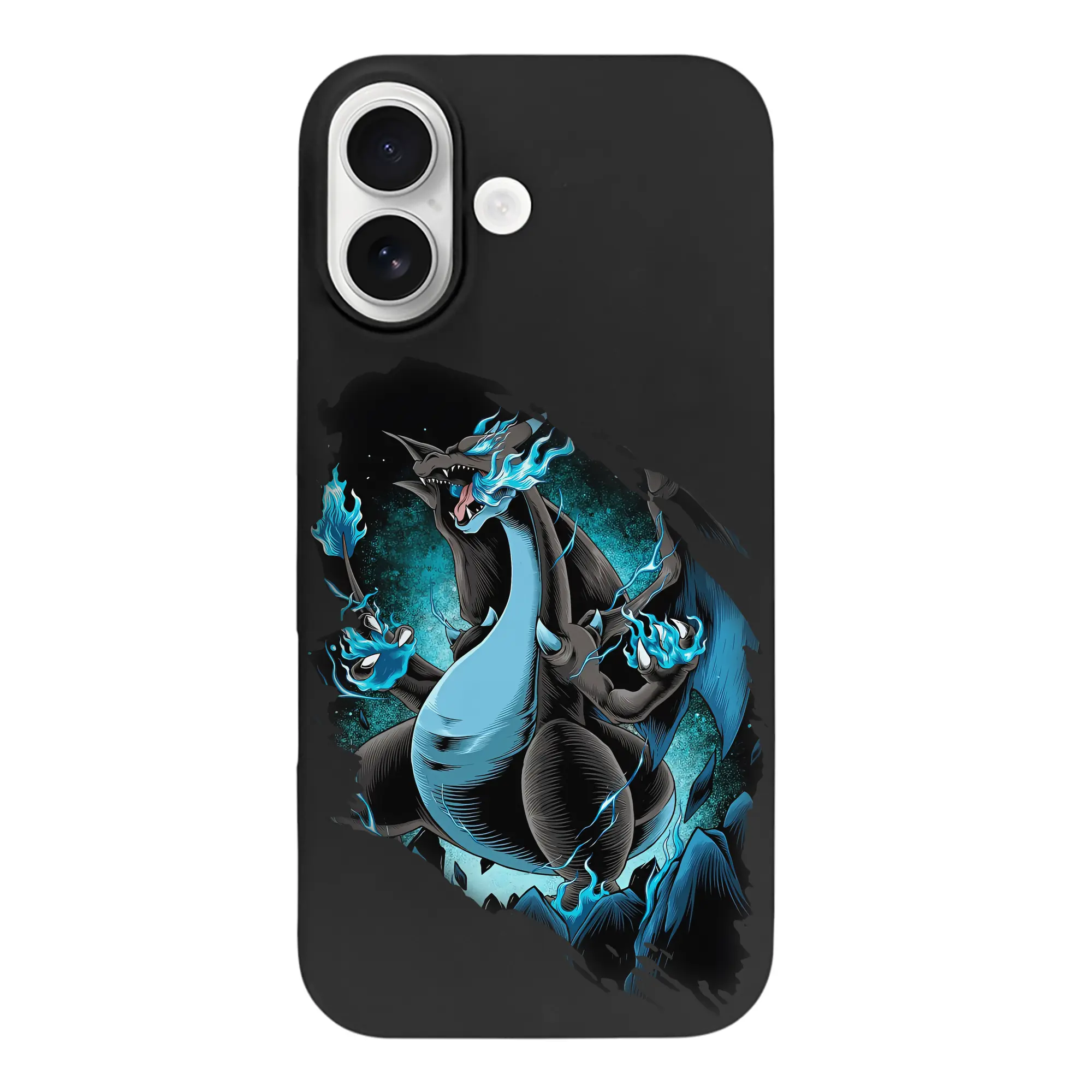 ポケモン グッズ,リザードン - iPhone 17 シリーズ シリコンケース 薄型 耐衝撃 指紋防止 ソフトタッチカバー 精密フィット 傷防止 保護ケース iPhone 17/17 Air/17 Pro/17 Pro Max 対応